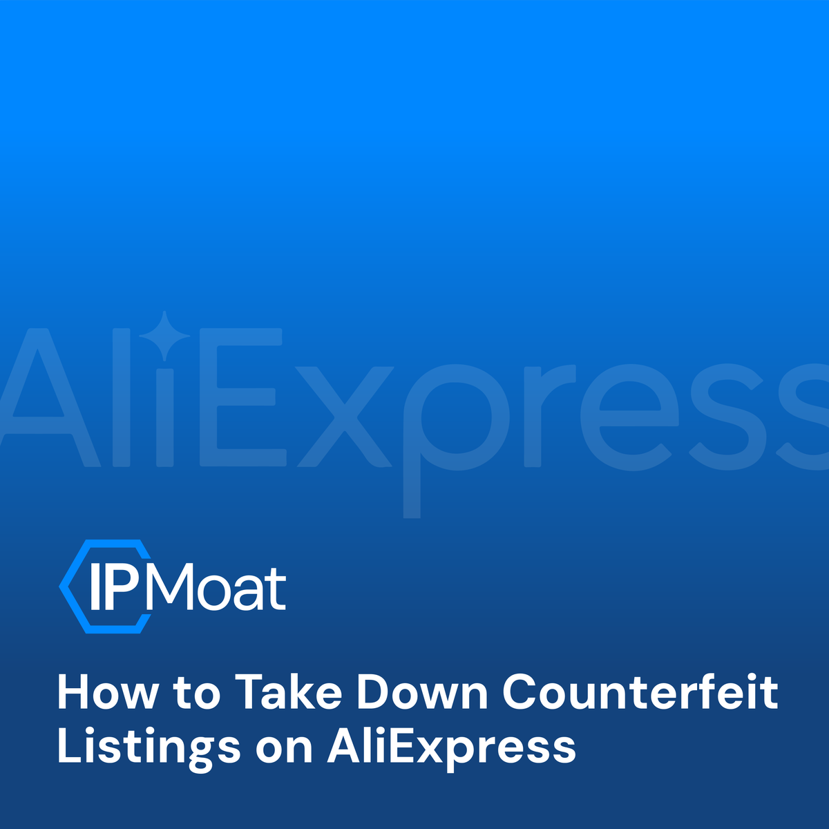 ipmoatai's tweet photo. Struggling with counterfeits on AliExpress?
Check out our article, How to Take Down Counterfeit Listings on AliExpress, to find out how you can fight back effectively.

https://t.co/Msev4j6qYk

#IPMoat #IntellectualProperty https://t.co/aySSP4amnZ