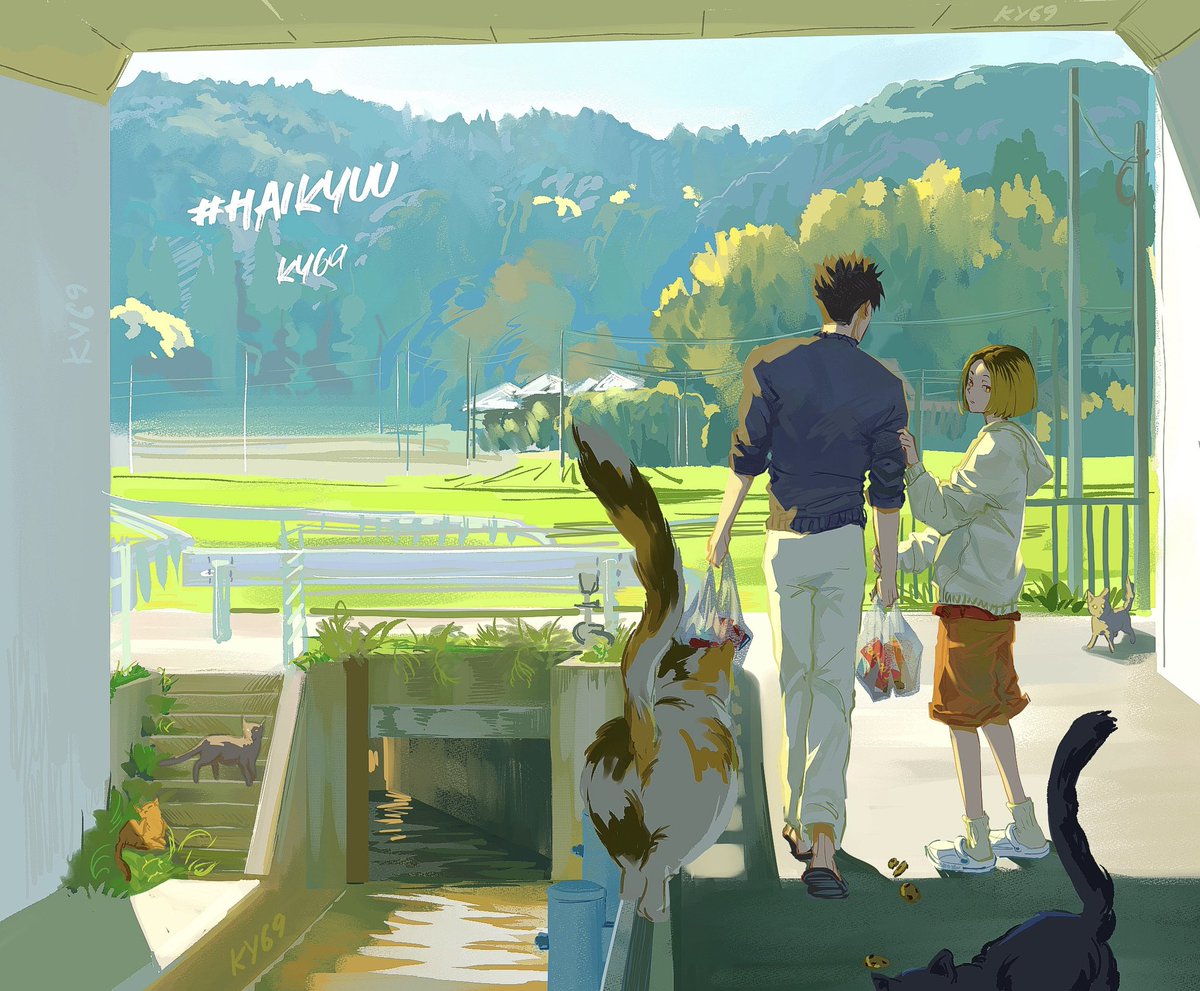ky_6_9's tweet image. #Haikyuu #kuroken #kuroo #kenma #ky69