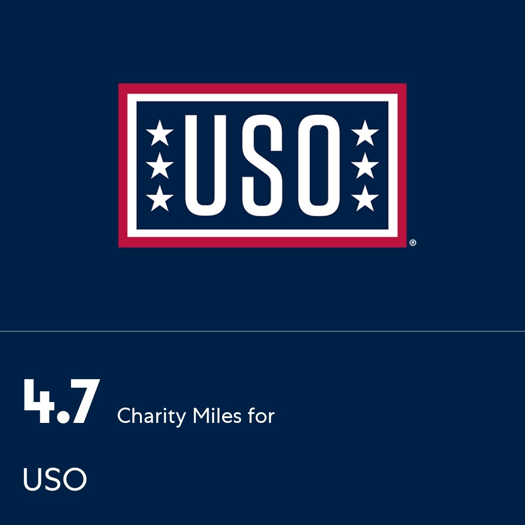 PJHSLibrary's tweet image. 4.7 Charity Miles for USO. If you walk, hop on this app and raise some 💰💰 for your chosen charity! 
#summermorningwalk

miles.app.link/e/NY5puQcJHLb