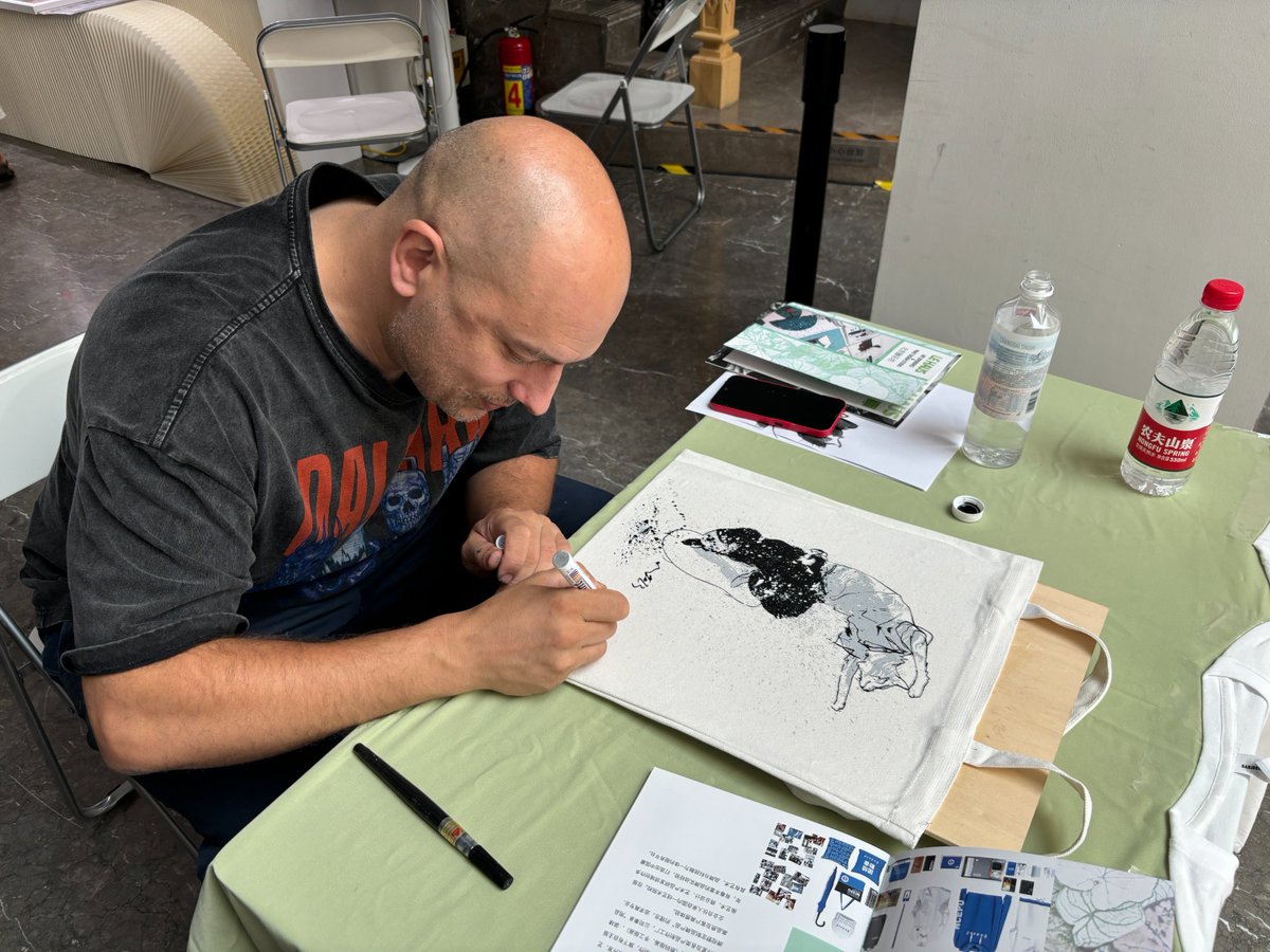 The 2024 Beijing International Illustration and Animation Arts Festival is here! Last weekend, our art director <a href="/zhangboArt/">zhang bo</a> wowed the audience with behind-the-scenes stories of 'Ruthless Blade' at the animation forum. Plus, <a href="/niconemiri/">nemiri space ship</a> joined us for a fun signing session.