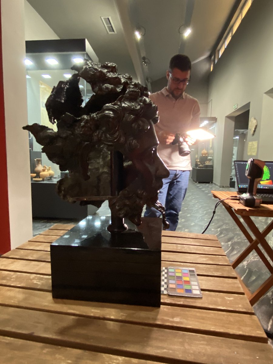 Dario Calomino (@dariocalomino) on Twitter photo a privilege to have the opportunity to study and 3D scan, among many objects, the magnificent bronze head of Septimius Severus found at the site in 1987 <a href="/RespProject/">RESP Project</a> <a href="/DigiDeultum/">DigiDeultum</a> a privilege to have the opportunity to study and 3D scan, among many objects, the magnificent bronze head of Septimius Severus found at the site in 1987 <a href="/RespProject/">RESP Project</a> <a href="/DigiDeultum/">DigiDeultum</a>