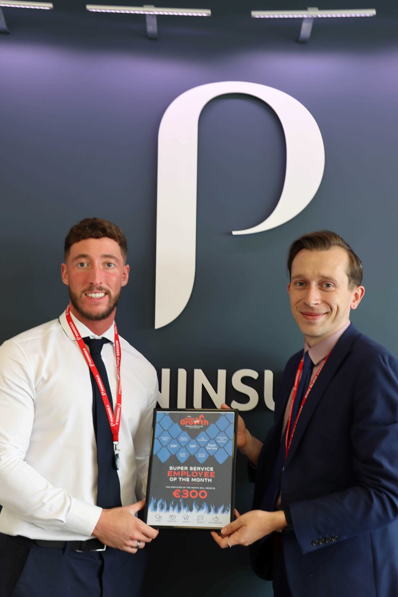 📣Congratulations to our employee of the month Peter McAuslan!📣
 
Peter has gone from strength to strength since joining the H&amp;S Advice team last year consistently taking on new challenges.
  
Congrats Peter! 🎉

#employeeofthemonth