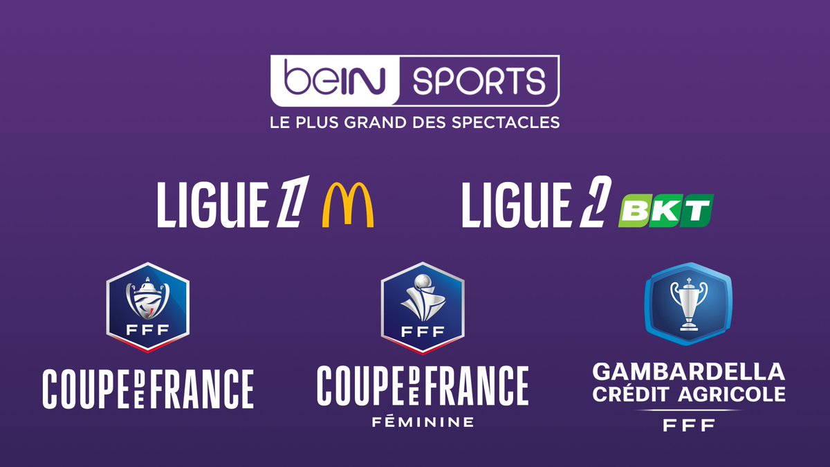 beIN SPORTS est heureux d'avoir été nommé comme l’un des diffuseurs officiels de la Ligue 1 McDonald’s en France. Nous continuons ainsi à soutenir le football français féminin et masculin depuis 2012, en proposant le meilleur du sport à nos abonnés en France et dans le monde
