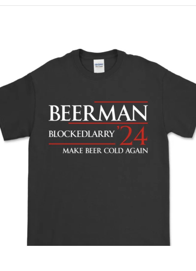cleaningtowels's tweet photo. @dGksociety got some shirts made for us #VoteBeer #BeerManBlockedLarry2024 ๐บ๐ธ๐บ๐บ๐ธ๐บ๐บ๐ธ๐บ๐บ๐ธ๐บ๐บ๐ธ https://t.co/ddvmBL1bKe