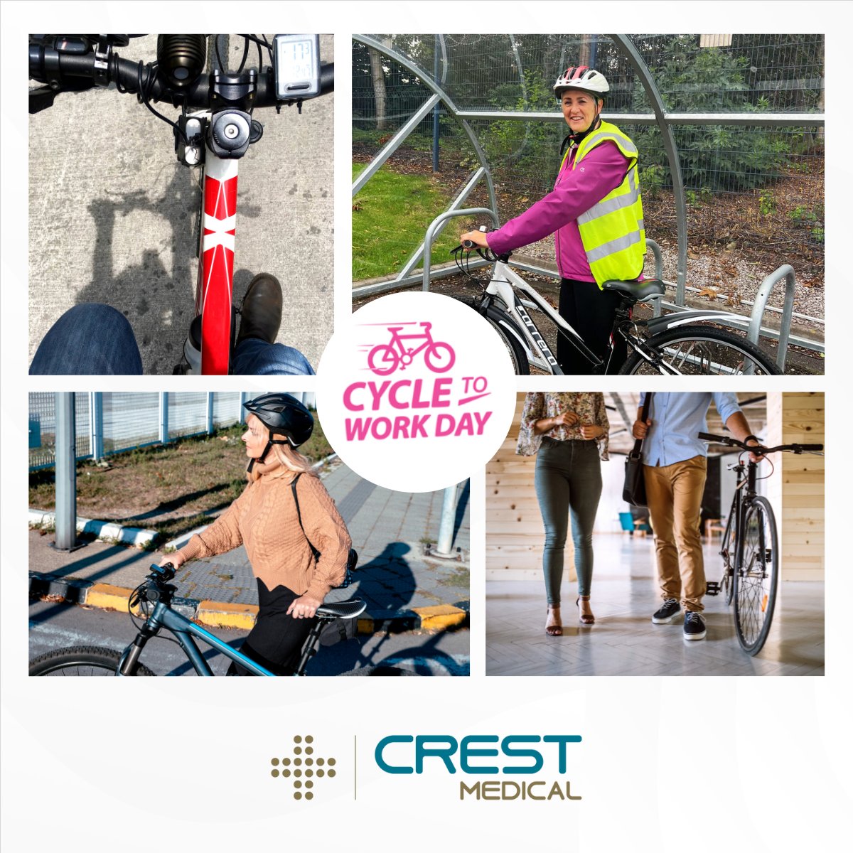 Happy #cycle2workday! A two-wheeled commute has a whole host of benefits for our mental and physical health, and is a great #sustainable way to travel! 🚲 

How are you getting involved today?
