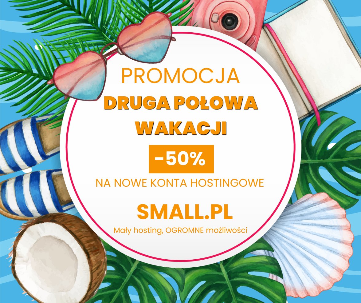 smallhostpl's tweet photo. #Promocja "Druga połowa wakacji" -50% na konta hostingowe
Szukasz małego konta umożliwiającego skorzystanie z #PHP i #MySQL, ale i #Nodejs, #Python, #Ruby, #Dotnet, #MongoDB, #PostgreSQL i innych?

Sprawdź: https://t.co/OHl5MlFyQO

#smallpl #hosting #webhosting #WebDev #polska https://t.co/RMcj2otX8F