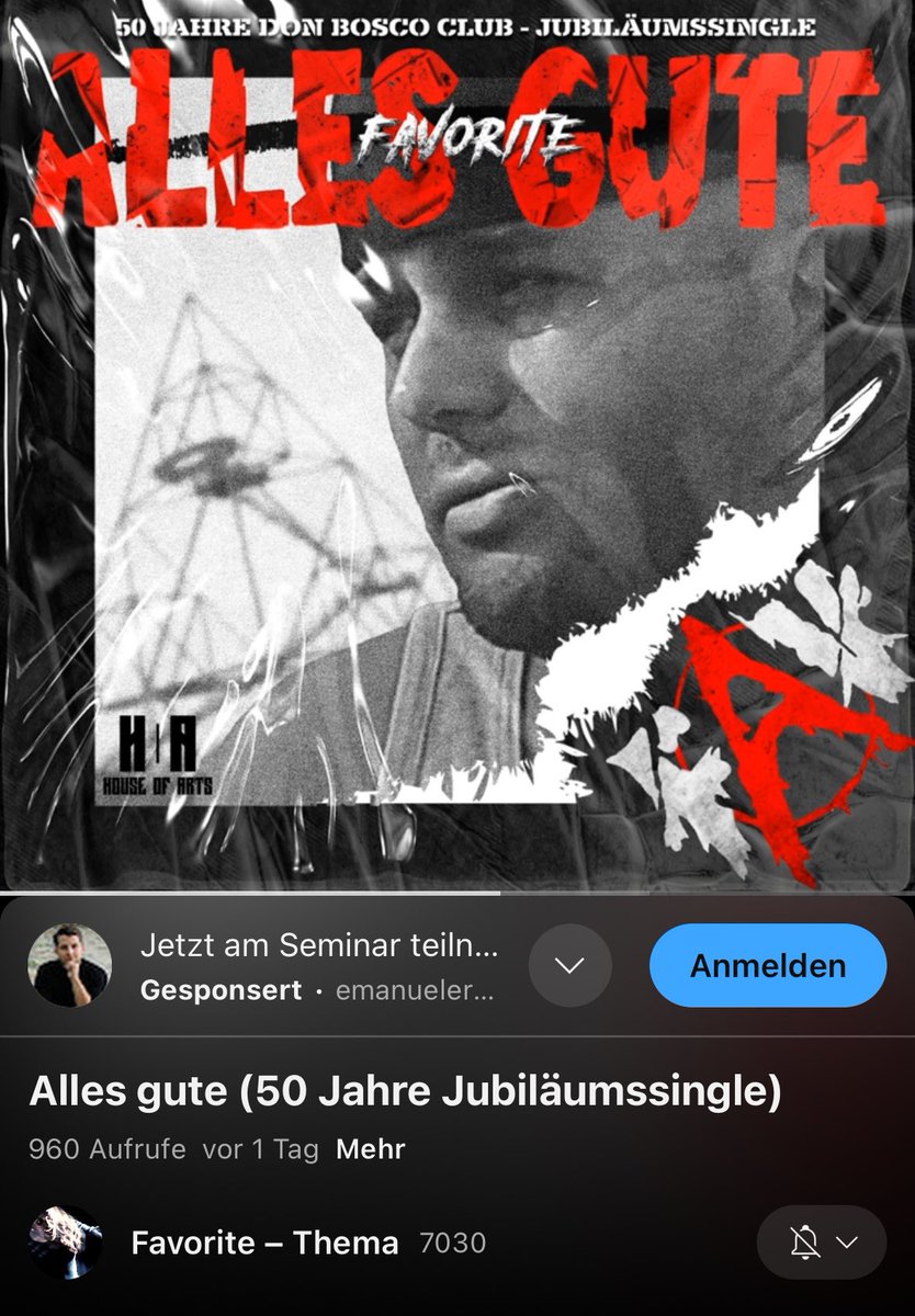 schöne single für nen guten zweck, favoriddy cent ist ehrlich back wie englische taschen