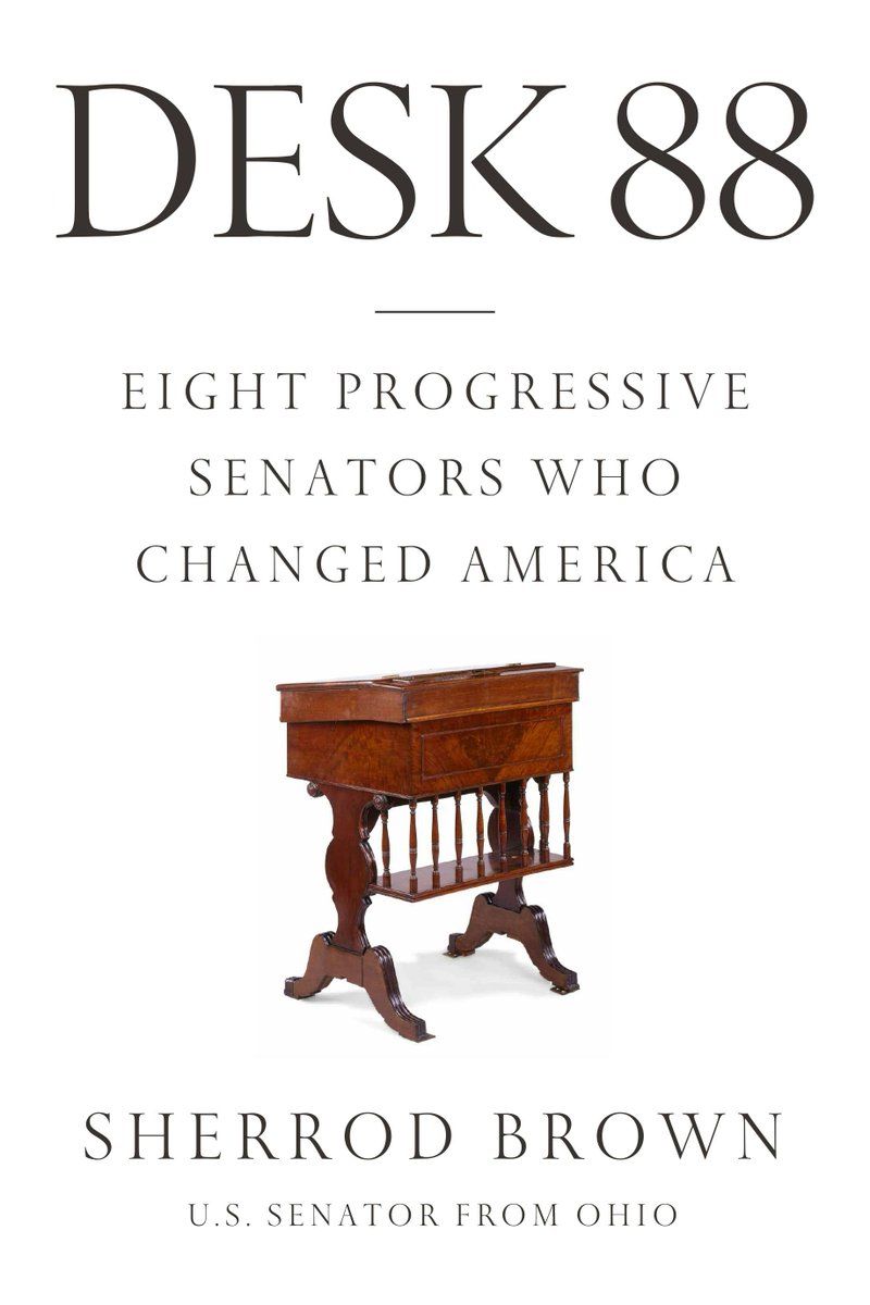 Natalie Salzman Dickter (@ndickter) on Twitter photo Just finished <a href="/SenSherrodBrown/">Sherrod Brown</a>'s Desk 88. I can't think of a more perfect book to have been reading over these past couple of weeks.
For the first time since the 2016 election, I feel downright BUOYANT about the future of our democratic republic.
#KamalaHarris2024 #WeWontGoBack Just finished <a href="/SenSherrodBrown/">Sherrod Brown</a>'s Desk 88. I can't think of a more perfect book to have been reading over these past couple of weeks.
For the first time since the 2016 election, I feel downright BUOYANT about the future of our democratic republic.
#KamalaHarris2024 #WeWontGoBack