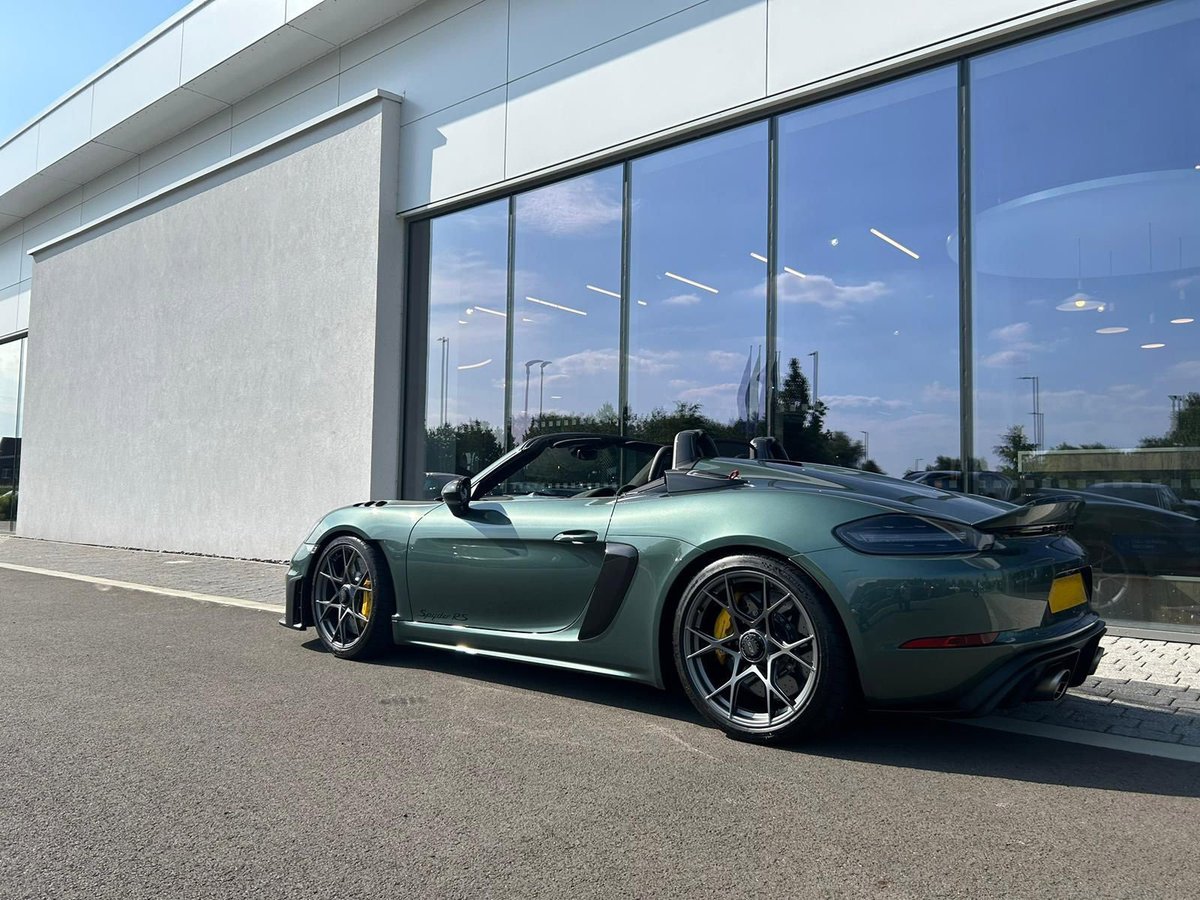 OracleCFinance's tweet image. #FundedByOracle

This stunning PTS Porsche 718 Spyder RS was recently collected by our customer, just in time to enjoy the glorious weather. We wish you many happy miles and thank you for choosing Oracle Car Finance.

We are a credit broker not a lender: oracle.bz/FindOutMore