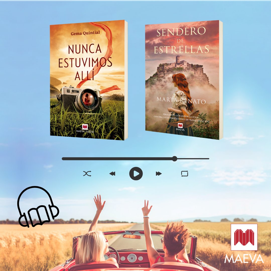 ¡Este verano vive una aventura diferente con cada audiolibro! 🌞🎧
