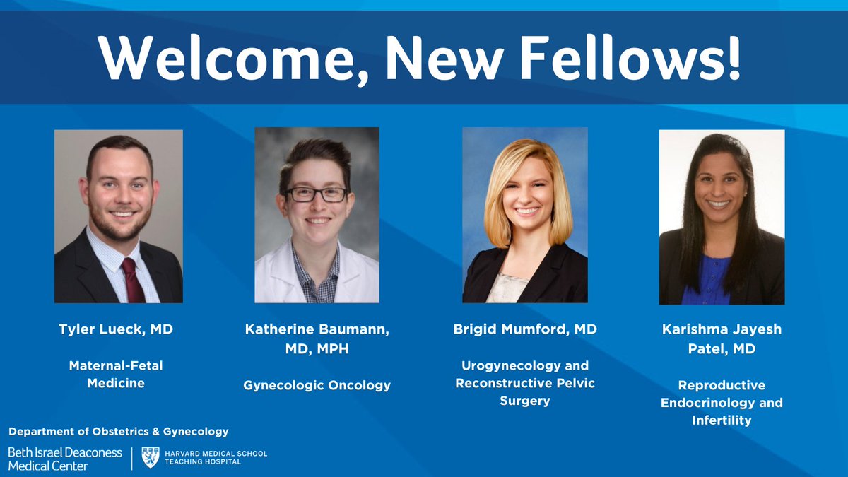 We're thrilled to welcome our new #OBGYN fellows to <a href="/BIDMChealth/">BIDMC</a> today! 🎉🎉 The future is bright! #fellowship <a href="/BostonIVF/">Boston IVF</a>
