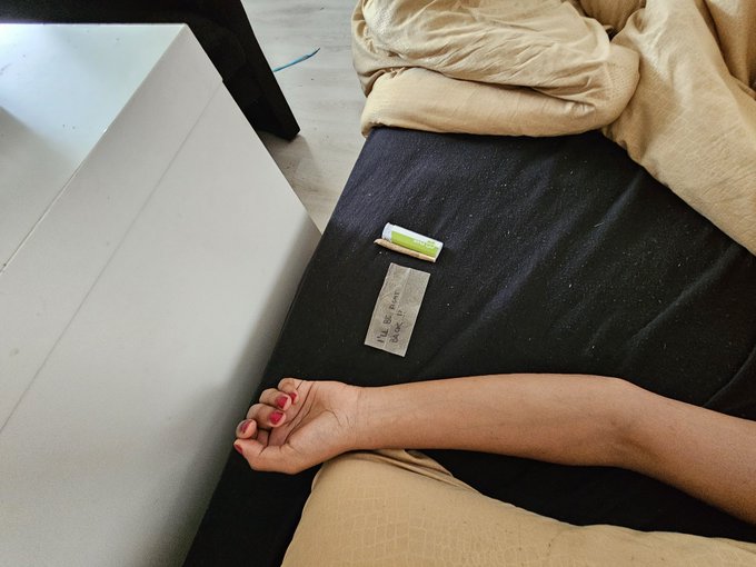 I'm getting the princess treatment I deserve. A lovely gentleman is currently out in the rain fetching