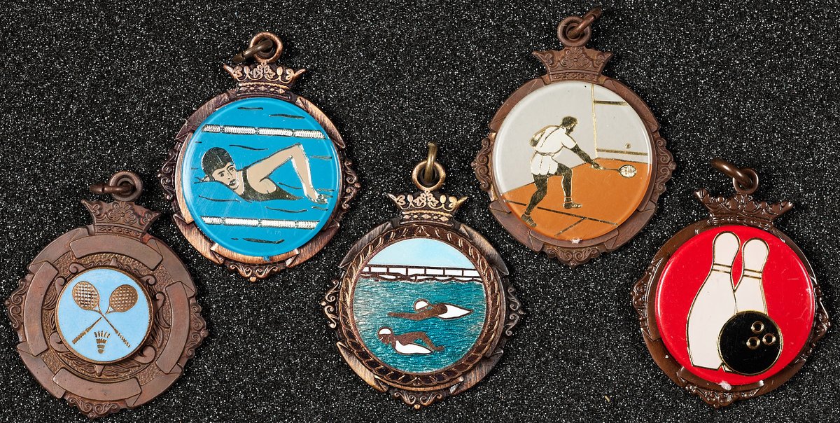 University of Liverpool Library (@livunilibrary) on Twitter photo With the medal total increasing for #TeamGB, we wanted to share the medals held in our British Universities Sports Association Records
<a href="/LivUniSCA/">LivUni SCA</a> 🏅
Left Image: Medals from International University Games 1939
Right Image: Medals from Women’s InterVarsity Athletics Board (n.d.). With the medal total increasing for #TeamGB, we wanted to share the medals held in our British Universities Sports Association Records
<a href="/LivUniSCA/">LivUni SCA</a> 🏅
Left Image: Medals from International University Games 1939
Right Image: Medals from Women’s InterVarsity Athletics Board (n.d.).