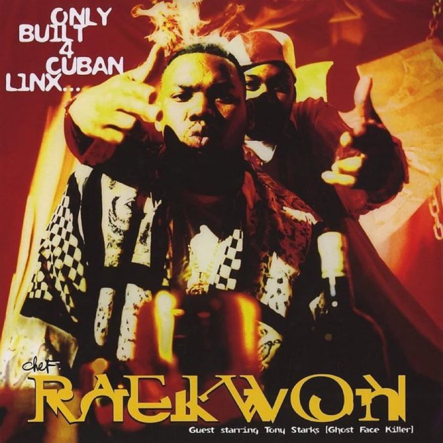 evboogie's tweet photo. Raekwon The Chef released Only Built 4 Cuban Linx on this day in 1995. https://t.co/CPDaZkIAdH