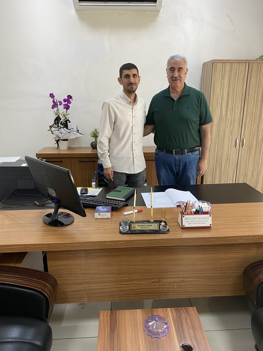 Kırsal Hizmetler Dairesi Başkanlığında görevlendirilen  Bembirsen sendikamıza üye müdür arkadaşlarımızı yerinde ziyarette bulunduk. Yeni atamaları hayırlara vesile olur inşallah. <a href="/Leventusl/">🇹🇷Levent USLU</a> <a href="/ahmettemel1972/">Ahmet Temel</a> <a href="/CenkDAVULCU/">D. Cenk DAVULCU</a> <a href="/ErcanOlg/">Ercan OLGUN</a> <a href="/FarukZihni/">Faruk Zihni</a>