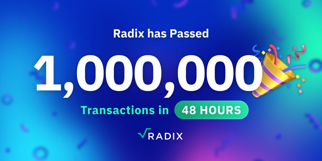Radix - Radically Different DeFi tweet media