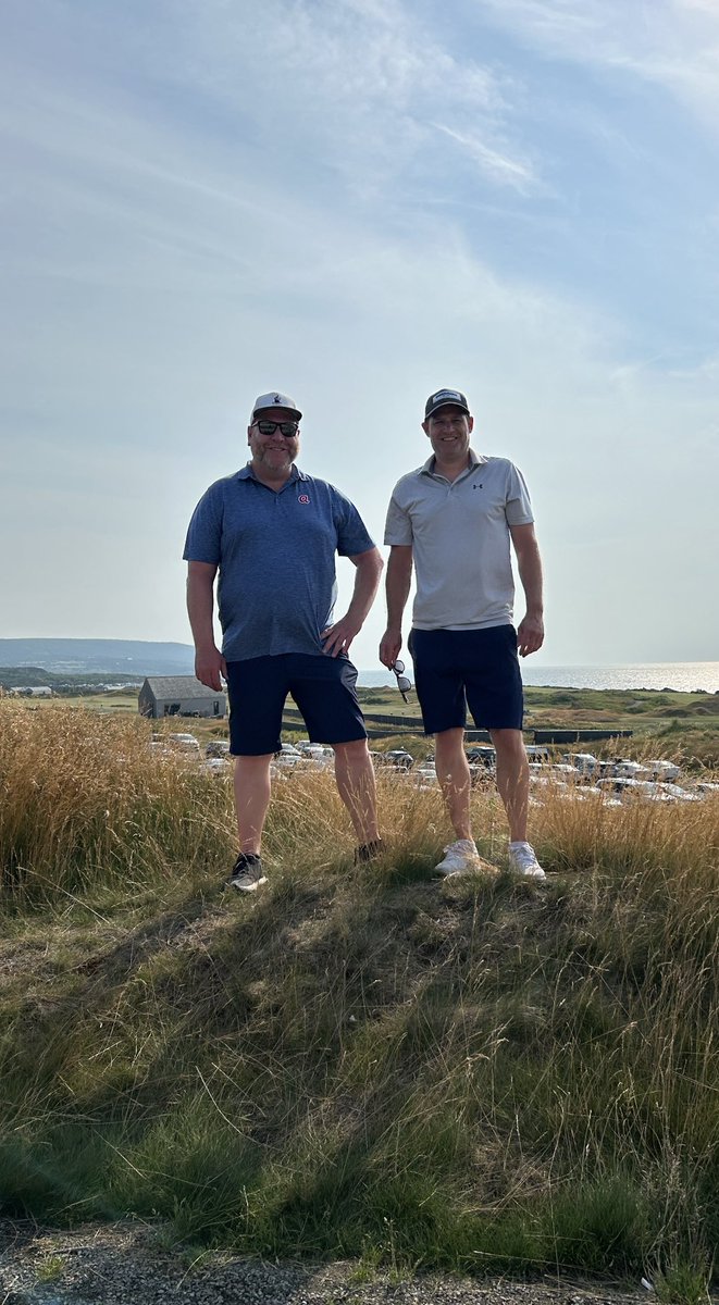 tbourg29's tweet photo. Your first round of golf in 12 months should not be at Cabot if you’re looking to score, but what a place. https://t.co/rE3hC2WoD3