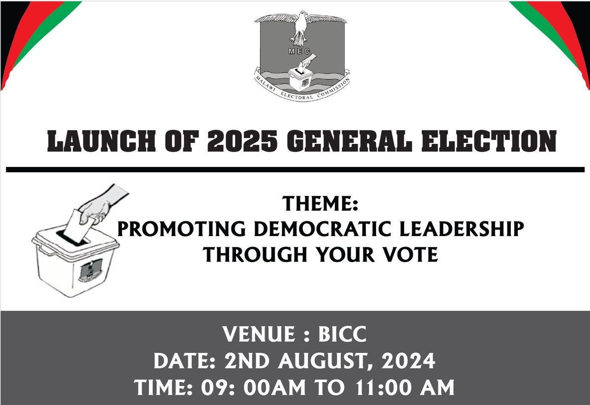 electionsmalawi's tweet photo. #MEC is committed to keep you updated with correct and reliable information. Follow for more! #chisankho2025 #MWdecides25 #LaunchMW25 #roadto2025 #election https://t.co/btJEb8l52g