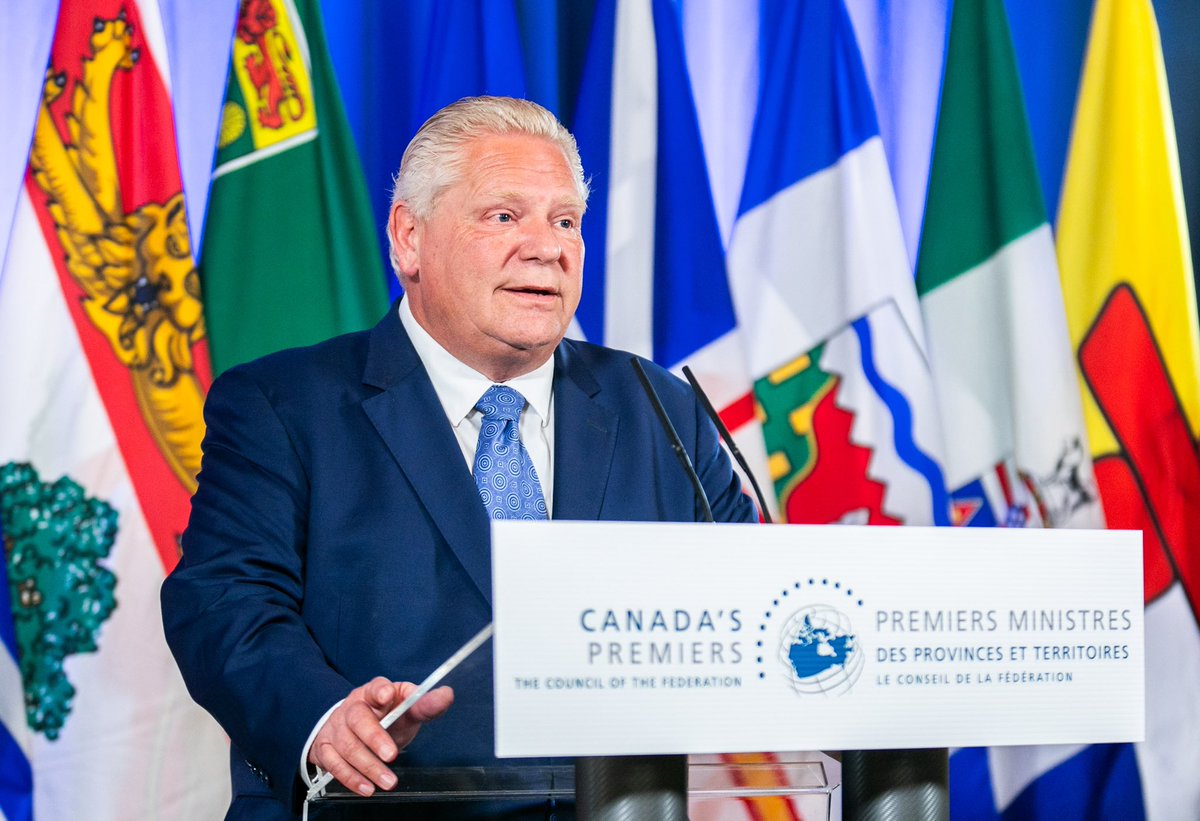 I’m honoured to be taking over as chair of the Council of the Federation, a forum for Canada’s 13 premiers to work together as we tackle our country’s most pressing challenges. Thank you to my friend Premier <a href="/TimHoustonNS/">Tim Houston</a> for your leadership over the past year.
 
As chair, my