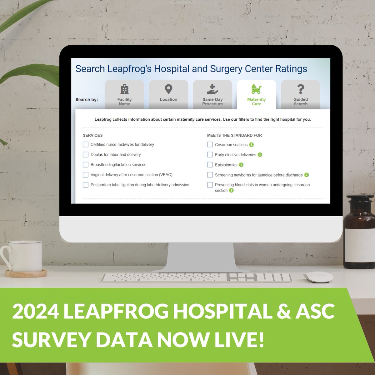 LeapfrogGroup's tweet image. 🌐 Happy #WorldWideWebDay !  Discover quality &amp;amp; safety data on hospitals and surgery centers on our website. We're dedicated to helping you make informed healthcare choices. Visit ratings.leapfroggroup.org. #PtSafety #HealthQuality