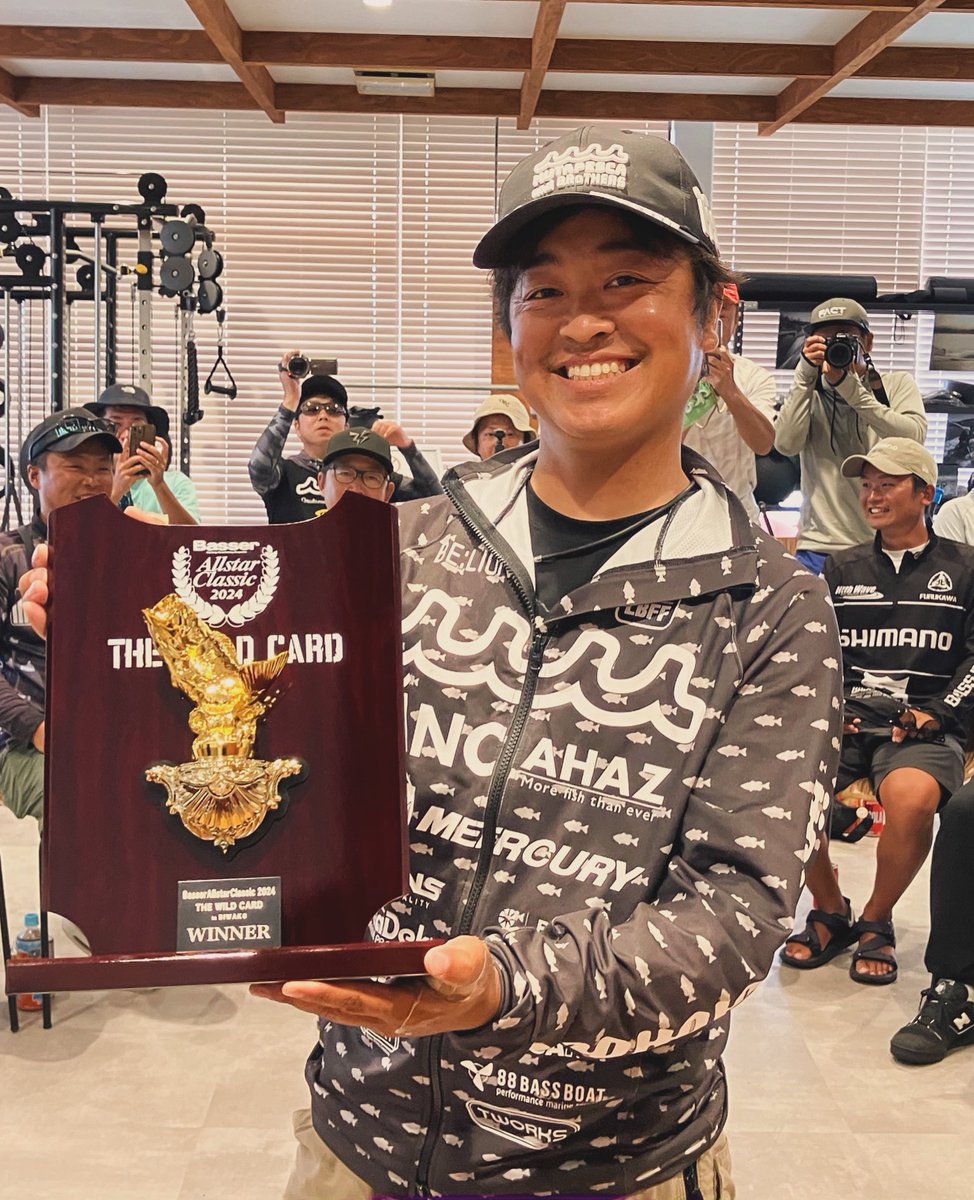 ms03132's tweet photo. 2024ワイルドカード　琵琶湖❗️

シャローフリップ炸裂で
3本8690gで優勝しました🏆

バサーオールスタークラシックも
マイゲーム貫いて魅せます🔥 https://t.co/AzU1XczRAo