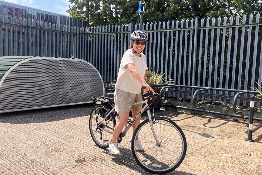 Happy National Bike to Work Day! For some of us, every day is cycle to work day, but for many others, cycling still isn’t an option due to storage, safety or security. We’re working hard to help make more places cycle friendly. Check out our team members who cycled in today!🚴‍♀️❤️