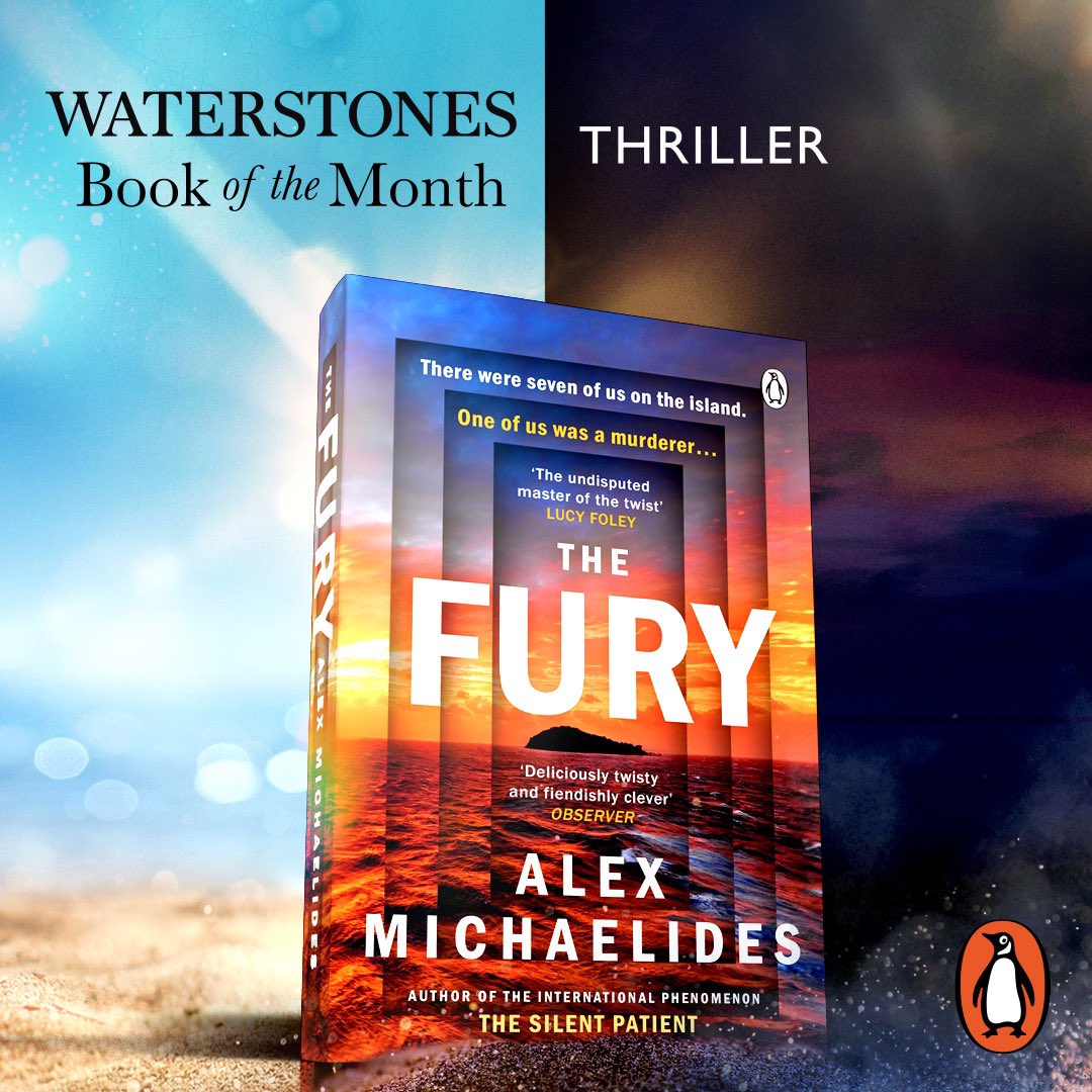 I’m so delighted that The Fury is out in paperback today and has been selected as <a href="/Waterstones/">Waterstones</a> Thriller of the Month!
Pick up your copy today and #ReadTheFury bit.ly/ReadTheFurypb