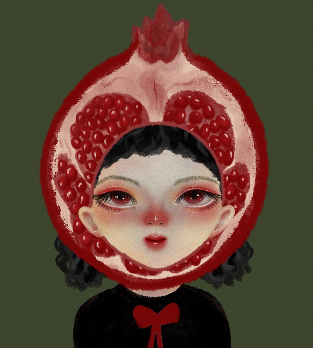 SOLD 🚨❤️🥳
“Kupluk Pomegranate” sold to dear <a href="/barrycollier/">Barry Collier</a> , thank you so much for your support, finally having you as one of my collector 🫂🫂🫂❤️❤️