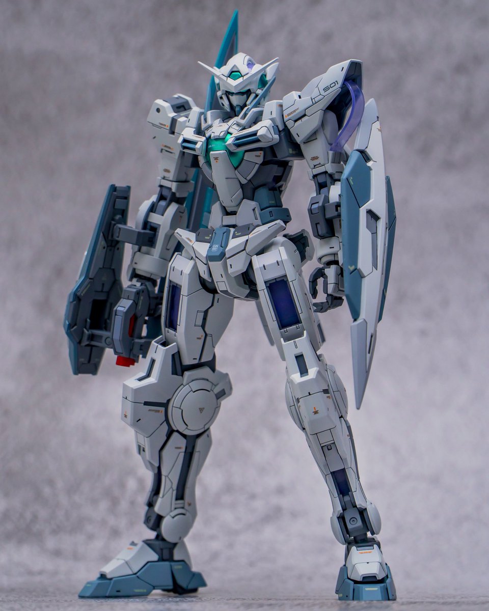 EA_Gunpla's tweet photo. 1/100 MG Exia custom build by EA! https://t.co/9sWZdn4mPO