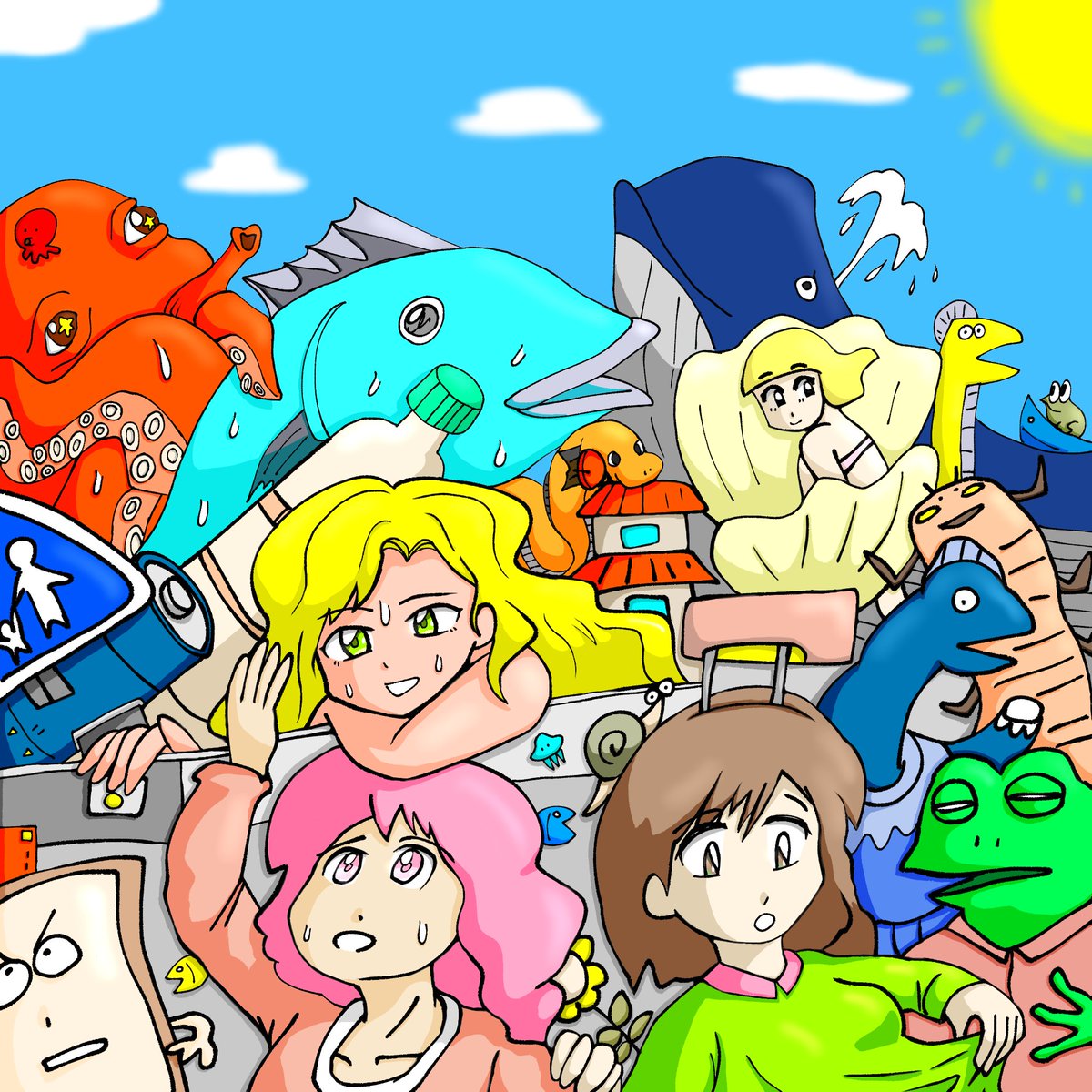 #私はこういう絵師です見た絵師全員参加  どういう絵師なんだろう😅 