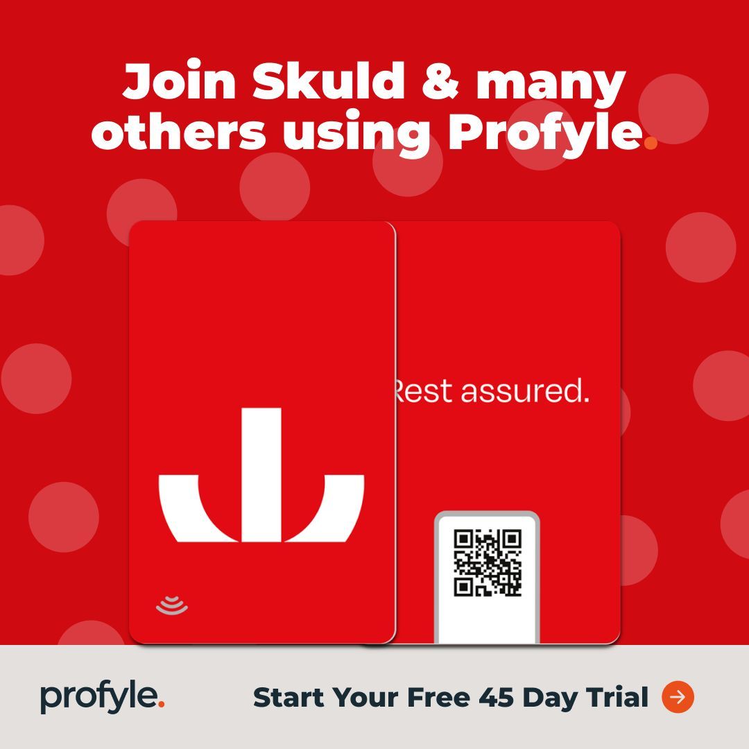 profylecard's tweet image. Join Skuld &amp;amp; many others using Profyle. Start Your Free 45 Day Trial - go.profyle.cards/29ZFXm #NFC #digital #businesscard #qrcode