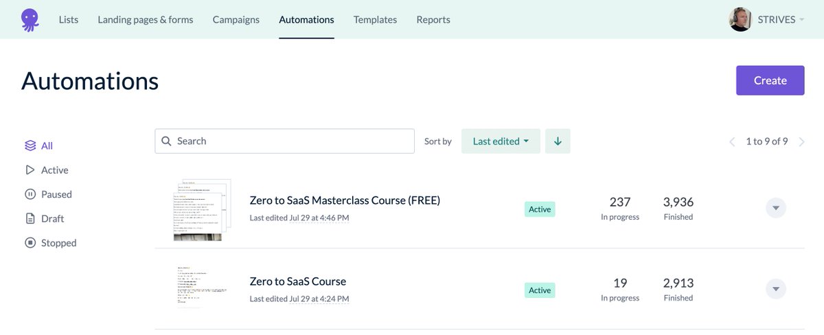 mikestrives's tweet image. #2 EmailOctopus ( @emailoctopus )

Running without a team, automation is key.

I use EO for all of my email marketing campaigns.

Easy to build effective funnels.

(free up to 2,500 subscribers!)