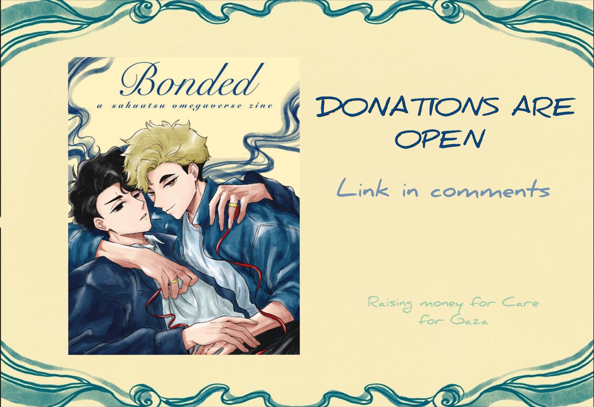 💙✨ DONATIONS ARE OPEN✨💙

Hello skts omegaverse enthusiasts! We are happy to announce that donations are open!! 

As previously stated, you can either donate to our Ko-fi or directly to Care for Gaza. We will leave all info &amp; links in the comments. 

THANK YOU FOR YOUR SUPPORT