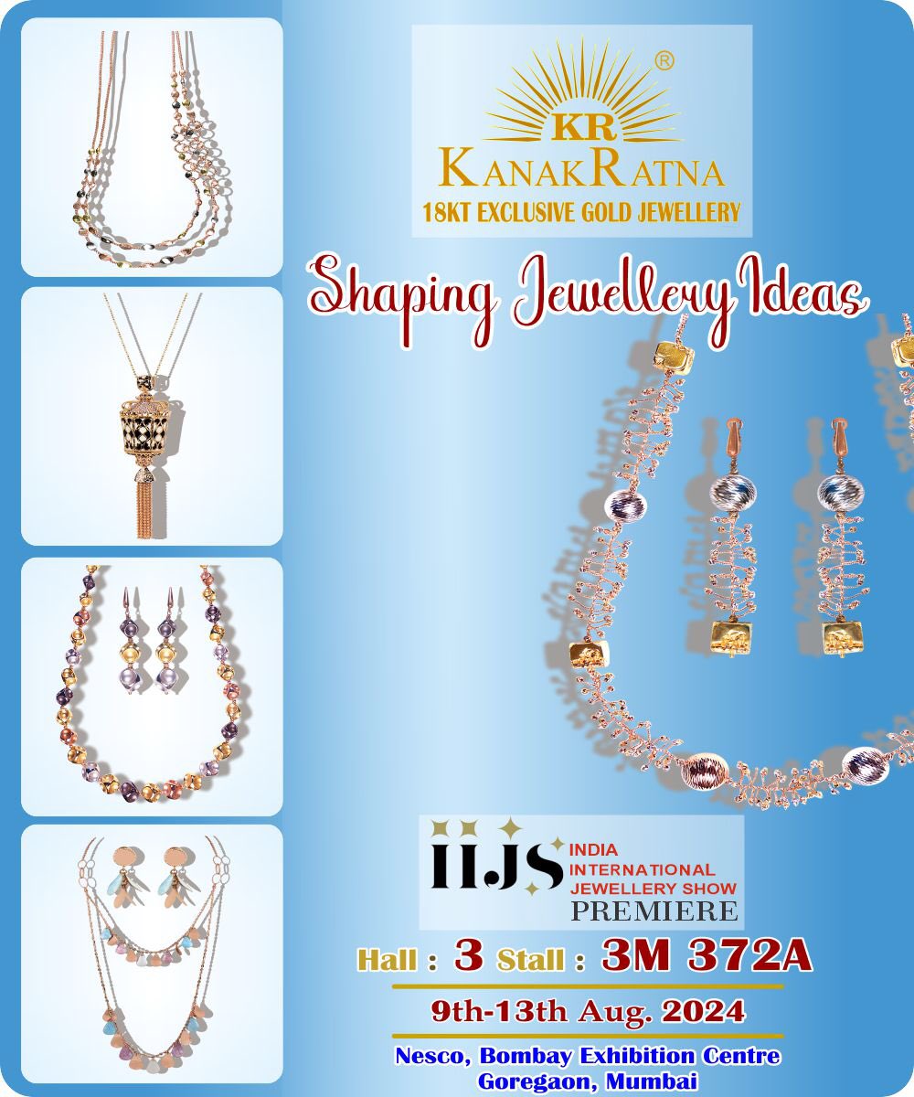 kanakratna's tweet photo. We Cordially Invite you to Visit KANAKRATNA . at the Upcoming IIJS Premiere 2024 Exhibition.
HALL: 03 | STALL: 3M 372 A
August , 9 to 13 , 2024
NESCO , BEC- Bombay Exhibition Centre, Mumbai
#Kanakratna
#IIJSShow #IIJS2024 https://t.co/S9YfVekgji