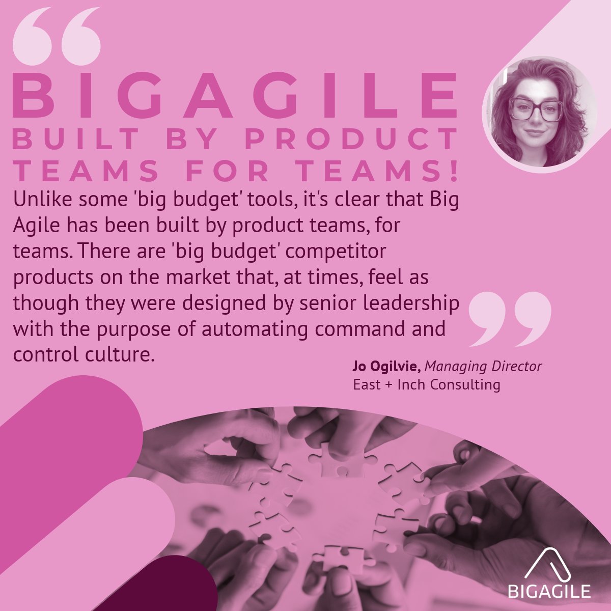BigAgile (@getbigagile) on Twitter photo BigAgile is crafted with the end-user in mind, ensuring it meets the real needs of product teams. 💡👥
Want to see for yourself? Book a demo and discover why teams are raving about BigAgile! 🙌 Reach us at queries@bigagile.io
#agile #agileatscale #agilemethodologies #product BigAgile is crafted with the end-user in mind, ensuring it meets the real needs of product teams. 💡👥
Want to see for yourself? Book a demo and discover why teams are raving about BigAgile! 🙌 Reach us at queries@bigagile.io
#agile #agileatscale #agilemethodologies #product