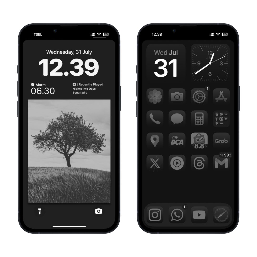kelvinkienaldi's tweet photo. Elevate the look of your phone with curated collection of 80 stunning nature-themed wallpapers, sourced from Unsplash.

What's Included:
- 40 Unique Lock Screen and Home Screen Pairs.
- 40 Monochrome Variations.

Compatibility: Designed to fit all phones with tall aspect ratios. https://t.co/gdBwuvbvpO