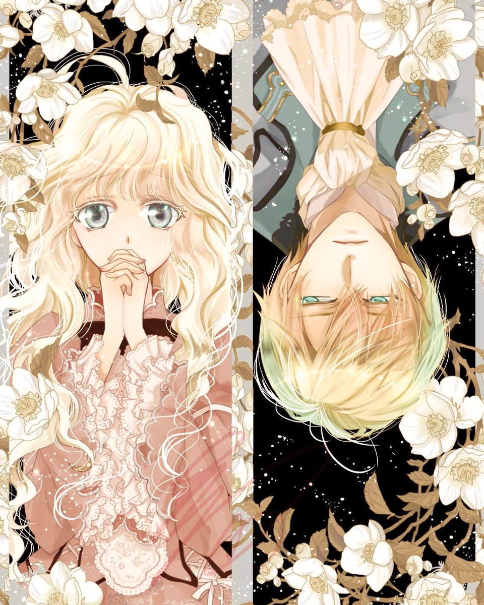 「下絵と完成  #虫かぶり姫」|喜久田ゆいのイラスト