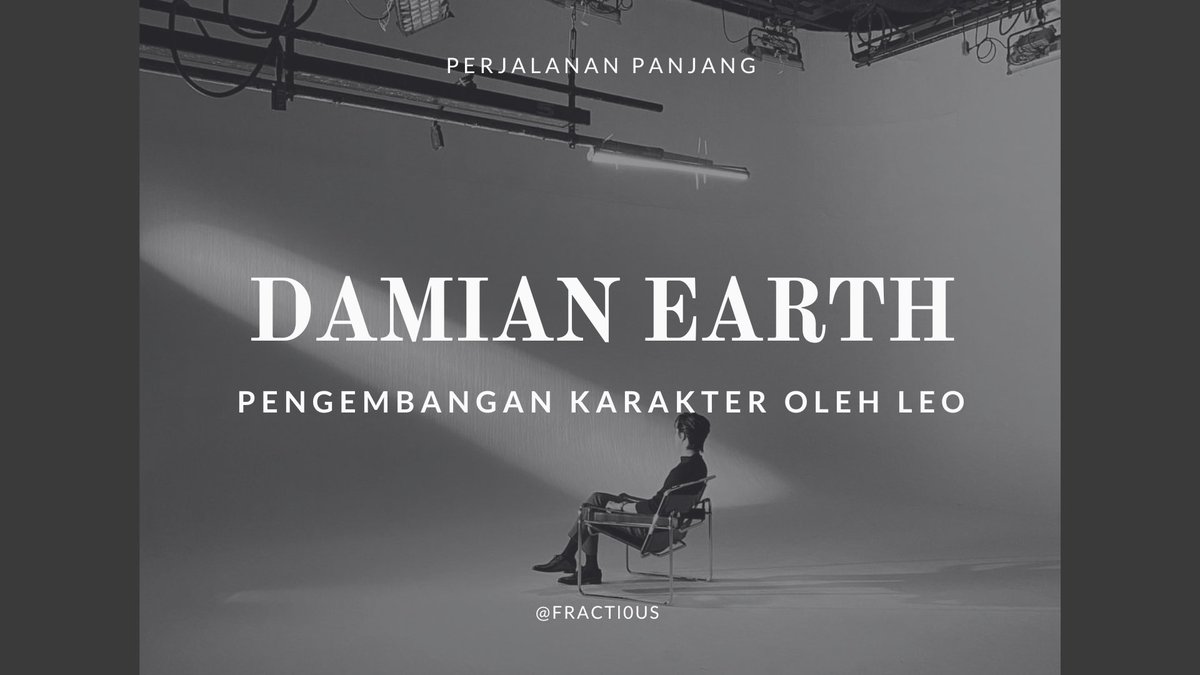 ㅤ
— Retweet / Share will be appreciated!

Halo, berniat mengenalkan rombakan baru #Leo perihal alur hidup Damian Earth Pierce. Membutuhkan banyak bantuan yang dijabarkan dalam utas dibawah ini, terutama perihal posisi pekerjaan dalam bisnis Damian, @TourtoEarth. Terima kasih.
ㅤ