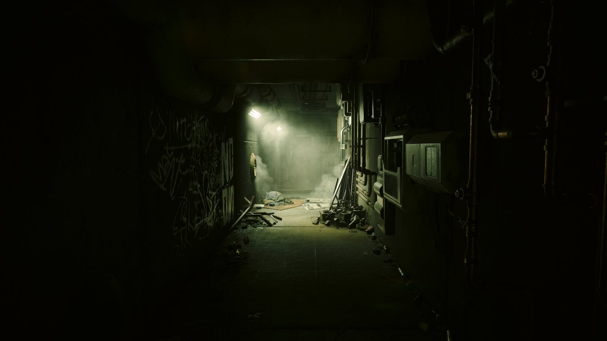 viewfan66's tweet photo. some shots I've taken from Cyberpunk 2077, these shots were taken on lowest graphic settings chooms #Cyberpunk2077 https://t.co/SSrdqdUxlO