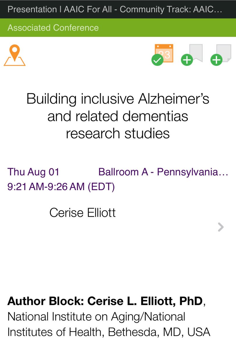 JoeBalintfy's tweet photo. If you’re still at #AAIC24 or can tune in virtually there’s one more ⁦@NIHAging⁩ presentation you can catch. https://t.co/YQuEh6kK0b