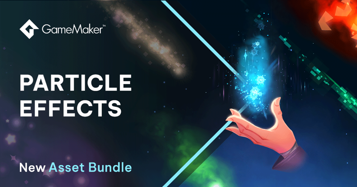 For this month's asset bundle, we've created over one hundred particle systems using the GameMaker particle editor and gathered them together! 

🎆👉 gamemaker.io/en/bundles