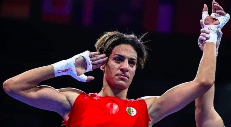 This sack of shit is a disgrace to Algeria, a disgrace to boxing and a disgrace to men.