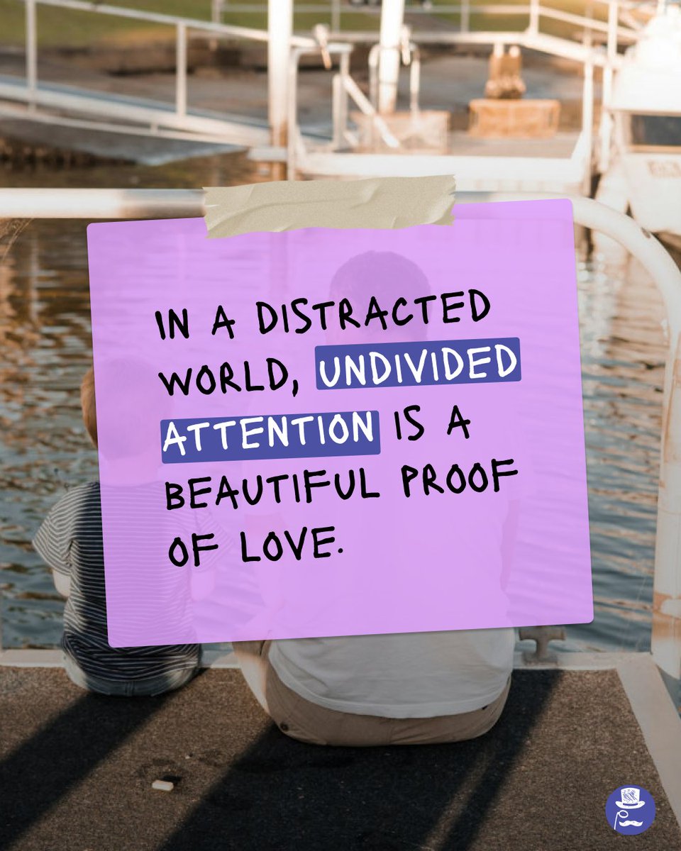 In a distracted world, undivided attention is a beautiful proof of love.

Read the whole post on papanotes.com :)

#dads #papa #dadslife

Photo by Kelli McClintock