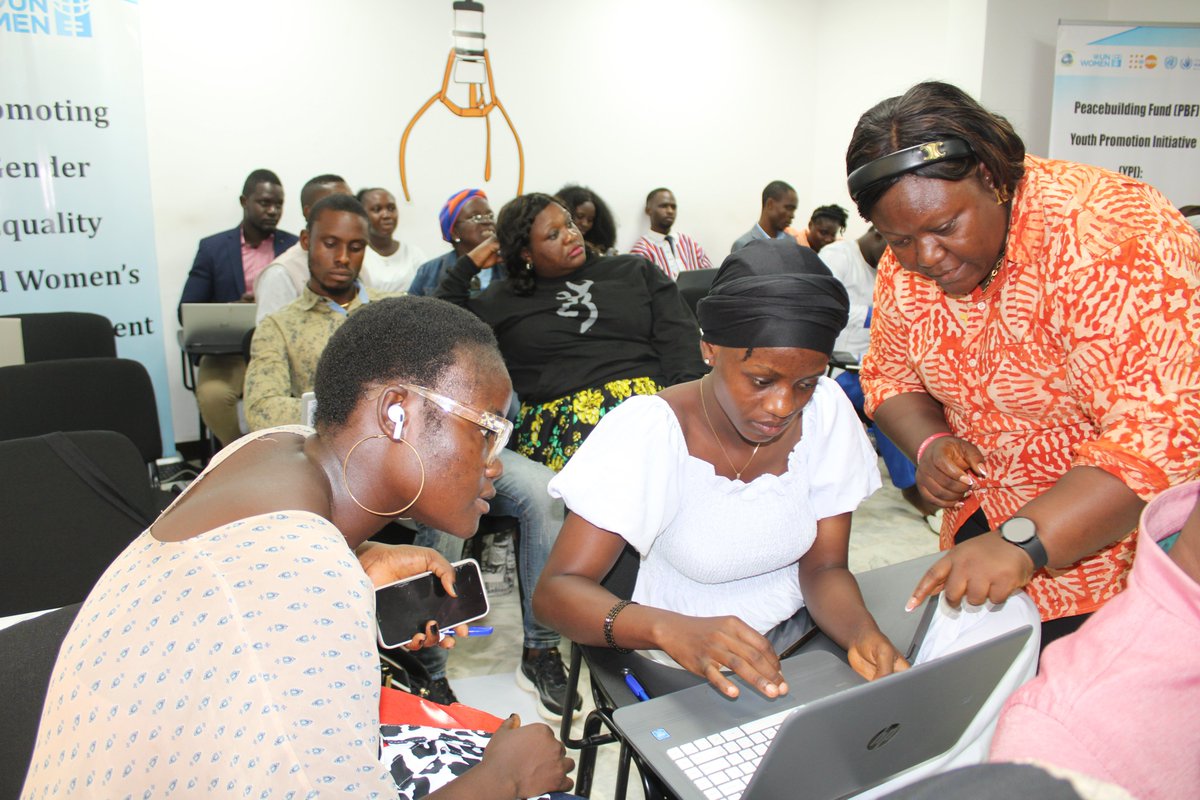UN Women Liberia 🧡 tweet media