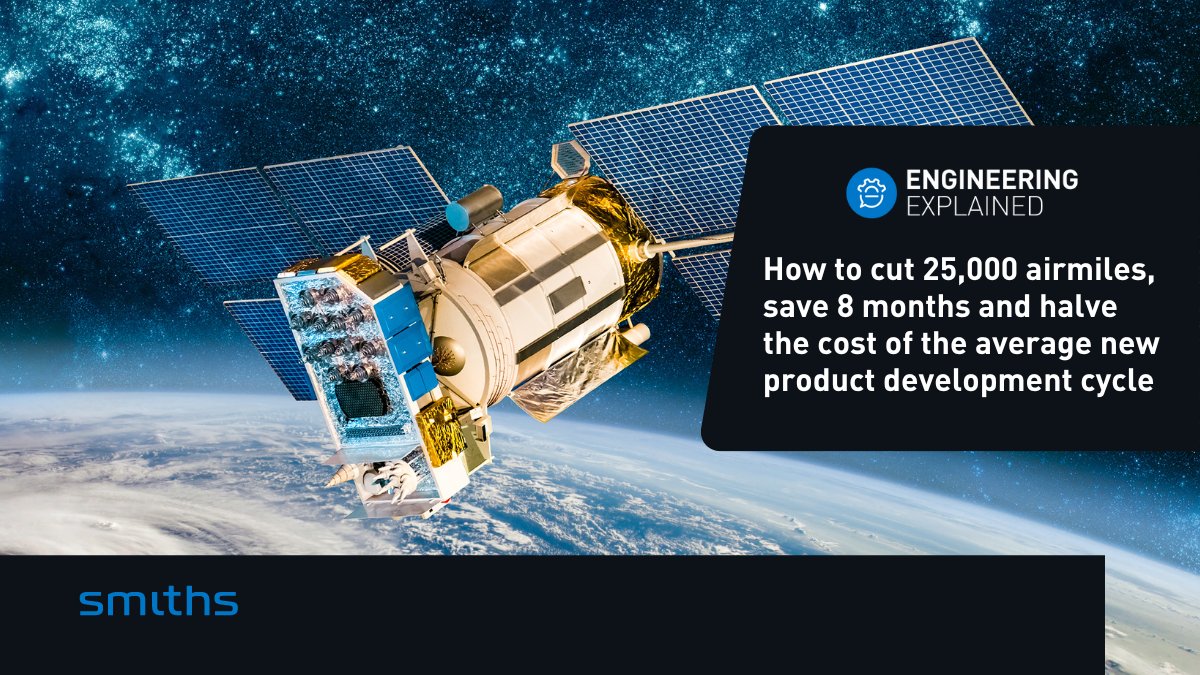 SmithsGroupplc's tweet image. In our latest #EngineeringExplained insights series, read how @smithsinterconn engineers have implemented a cutting-edge technique to cut 25,000 airmiles, save 8 months and halve the cost of the average new product development cycle.  

smiths.com/news-and-insig…

#ProudToBeSmiths