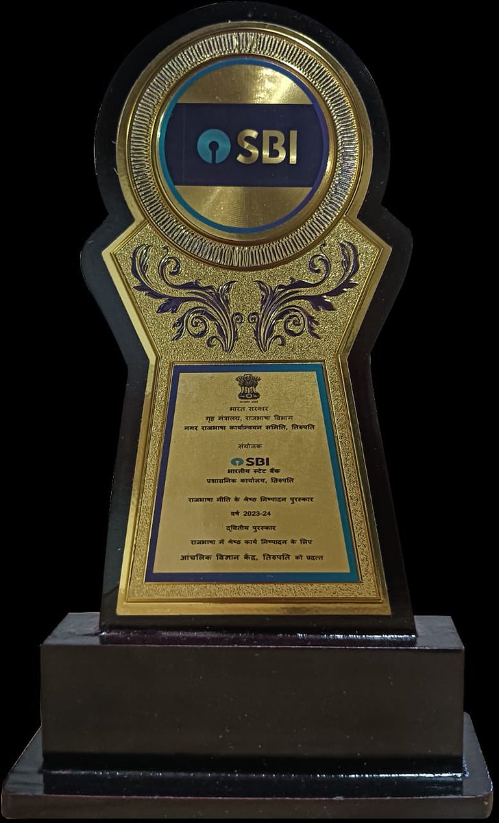 ncsmgoi's tweet image. राष्ट्रीय विज्ञान संग्रहालय परिषद की  एक इकाई आंचलिक विज्ञान केंद्र, तिरुपति ने वर्ष 2023-24 के दौरान अपने कार्यक्षेत्र में संघ की राजभाषा नीति के श्रेष्ठ निष्पादन के लिए द्वितीय स्थान प्राप्त किया। केंद्र को इस उपलब्धि के  लिए बधाई। 

#Achievement #Rajbhasa #OfficialLanguage