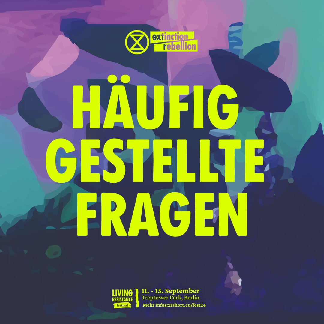 🌿 Häufig gestellte Fragen! 🌿

Wer führt #ExtinctionRebellion an?
Wie ist XR organisiert?
Welche Rolle spielt Roger Hallam?
Wie kann ich XR am besten unterstützen?

Antworten gibt's hier! Denn gewissen Fragen und Themen tauchen immer wieder auf. 💬
Let's go!

1/6 🧵👇🏽