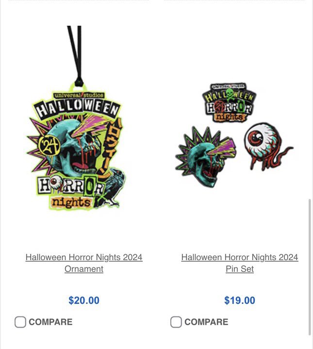 SpeculationMatt's tweet photo. Some of the new Halloween Horror Nights merchandise is now available on the @UniversalORL online store! #HHN33 #HHN https://t.co/liyd4L1GD3
