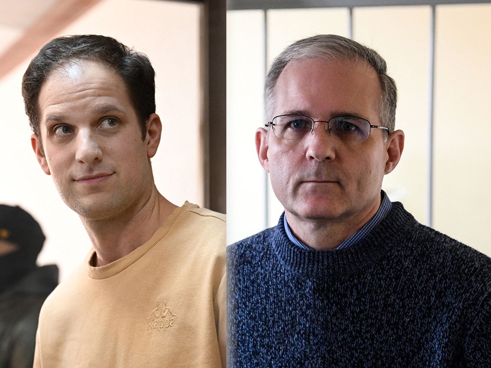 TJVNEWS's tweet image. BREAKING - Russia is releasing Wall Street Journal reporter Evan Gershkovich and former US Marine Paul Whelan in a major multi-country prisoner swap. (Bloomberg) #Russia @WSJ @evangershkovich #prisonerswap @freepaulwhelan @usmarines 
Follow the TJNEWS WHATSAPP GROUP 🔗