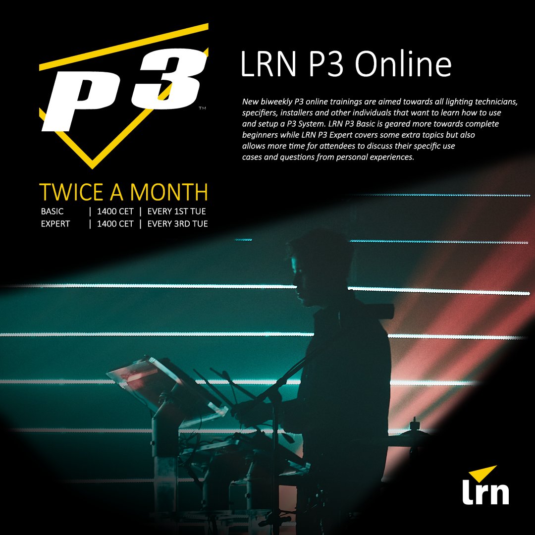 MartinLightingUK (@martinproukdist) on Twitter photo Join Bjorn Stolt for the next <a href="/Martin_Global/">Martin Professional</a> 'LRN P3 - Basic' Online Training, get to know all the basic elements and train yourself to operate the software.
August 6th / 2pm - 4pm (CET)
Join direct via ๐ loom.ly/wo-3-eU
Register here ๐ loom.ly/morQY4c Join Bjorn Stolt for the next <a href="/Martin_Global/">Martin Professional</a> 'LRN P3 - Basic' Online Training, get to know all the basic elements and train yourself to operate the software.
August 6th / 2pm - 4pm (CET)
Join direct via ๐ loom.ly/wo-3-eU
Register here ๐ loom.ly/morQY4c